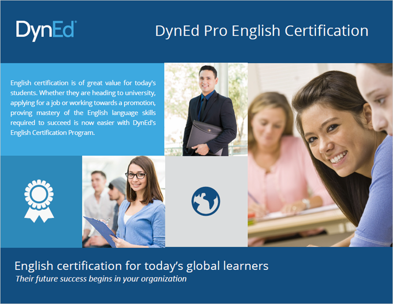 DynEd Pro Student Certification